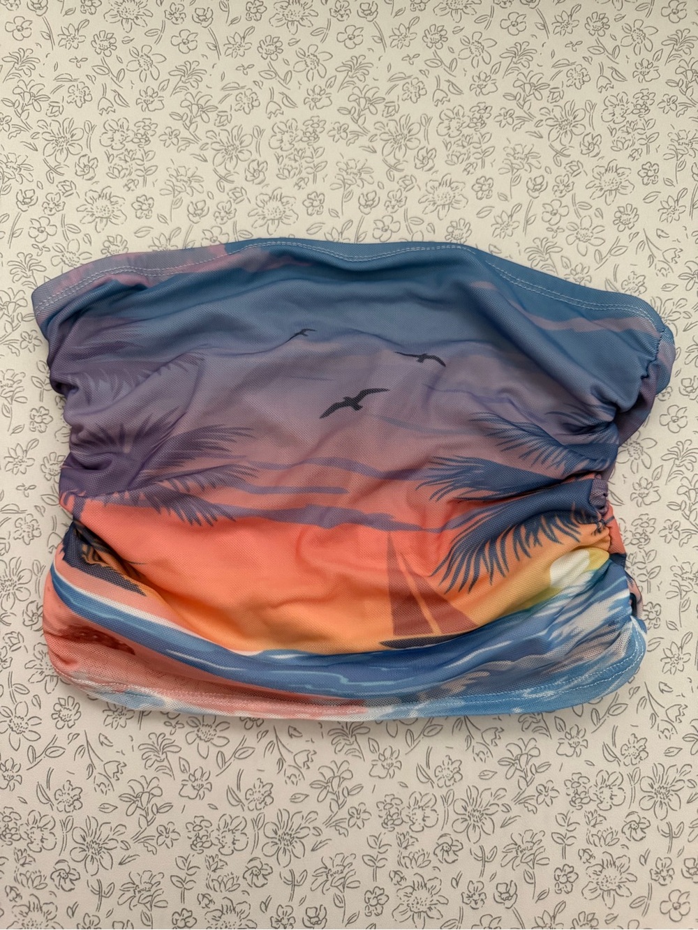 Sunset Gradient Tube Top